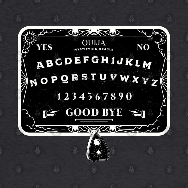 OUIJA - Mystifying Oracle with Planchette by TJWDraws